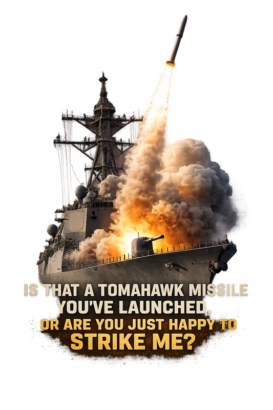 Tomahawk To Strike Me | Military Intelligence T-Shirt | Clandestine Target Recon